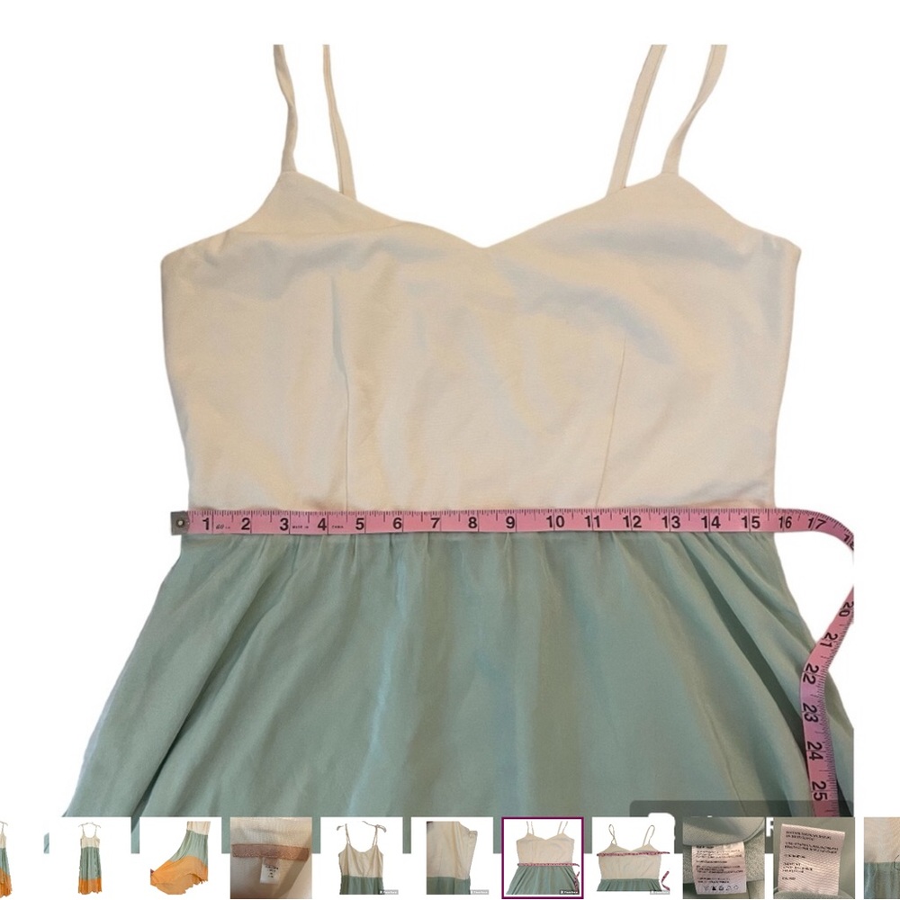 ANTHROPOLOGIE Hutch Silk Color Block High Low Dress Size L. $35.00 - Picture 7 of 14